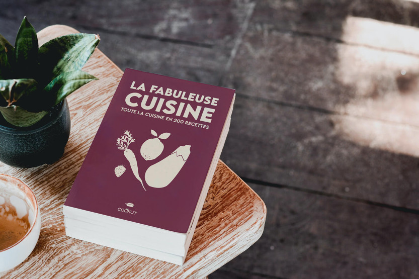 Cookut 200 receptenboek La Fabuleuse Cuisine - willekeurige kleuren