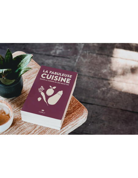 Cookut 200 receptenboek La Fabuleuse Cuisine - willekeurige kleuren