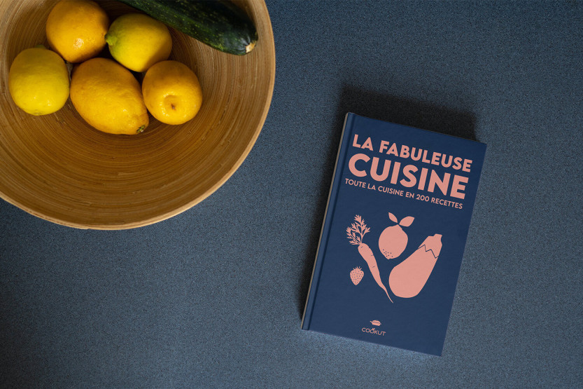 Cookut 200 reseptikirja La Fabuleuse Cuisine - satunnaiset värit