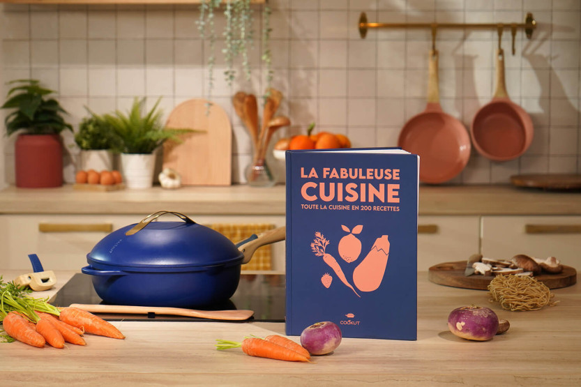 Cookut 200 receptbok La Fabuleuse Cuisine - slumpmässiga färger