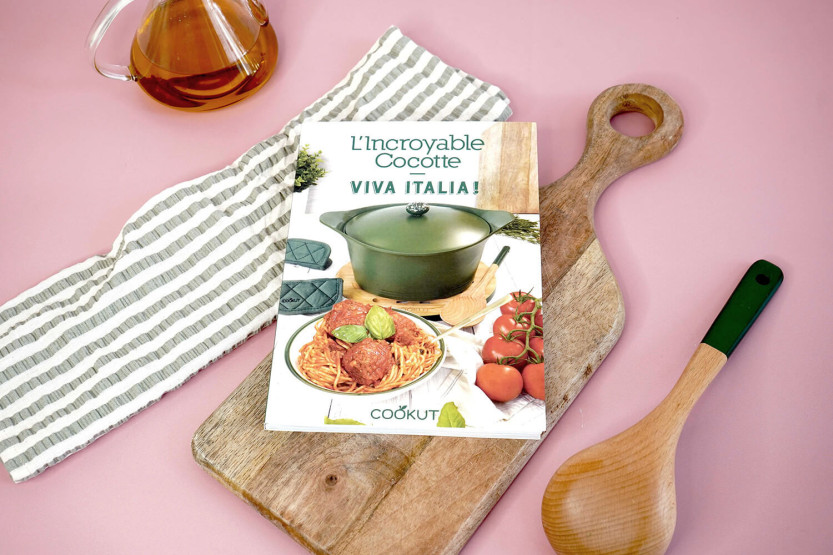 Cookut Cookbook Italienske oppskrifter for den Incroyable Cocotte