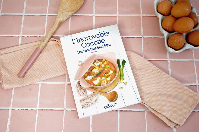 Book Cookut Les recettes bien être de l'Incroyable Cocotte