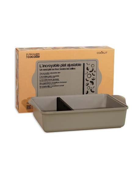 The Incredible Cookut Plato Ajustable 40x30cm perla