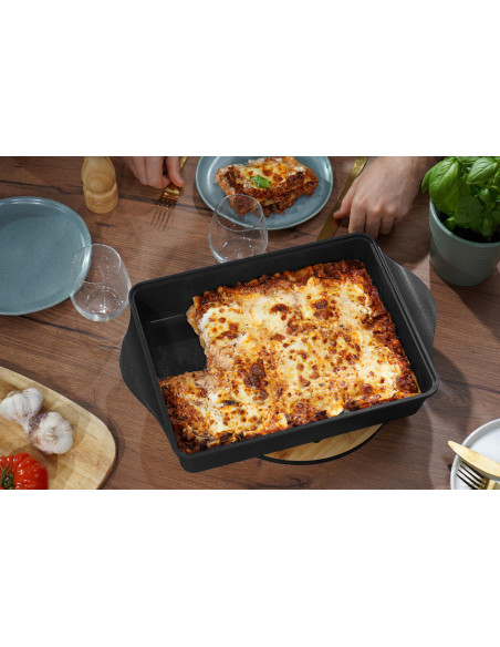 The Incredible Cookut Adjustable Dish 40x30cm grafit