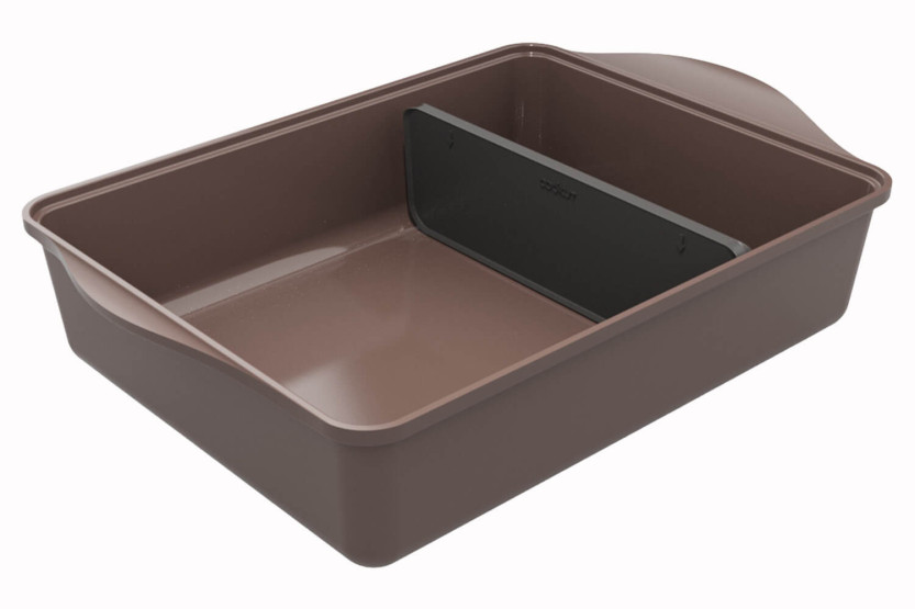The Incredible Cookut adjustable dish 40x30cm mocha brown