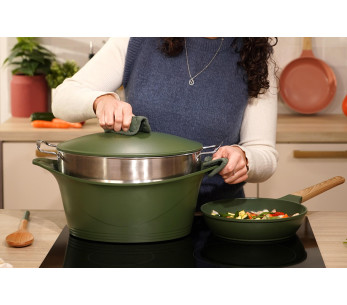 Cookut steam basket / couscoussier for L'Incroyable Cocotte 33cm oval 2