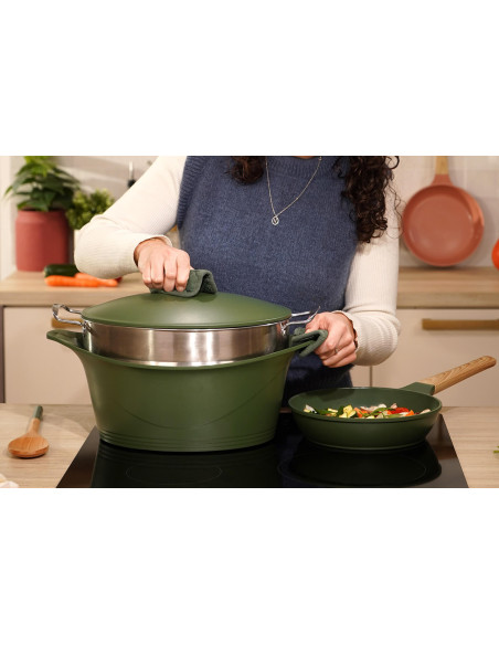 Cookut dampkurv / couscoussier til L'Incroyable Cocotte 33cm oval