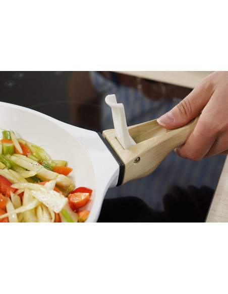 L'incredibile padella Cookut da 28 cm con manico rimovibile