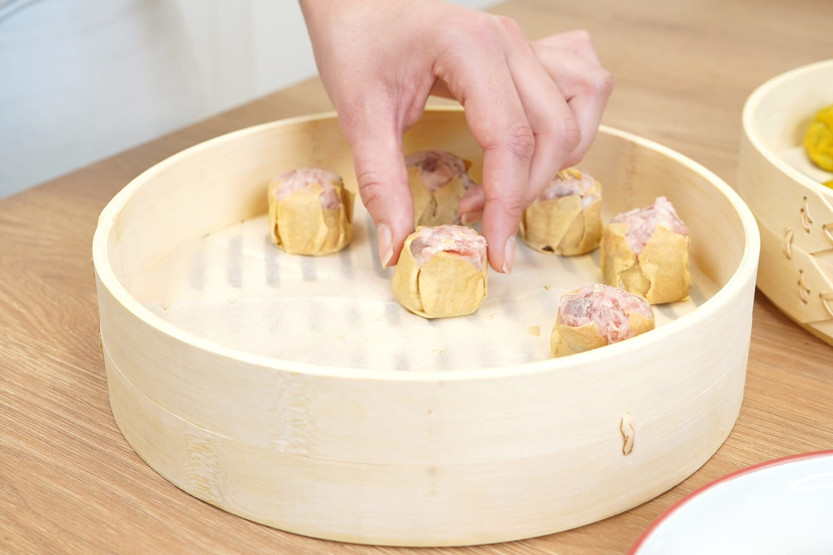 Cesta de cocción al vapor de bambú Cookut para l'Incroyable Cocotte