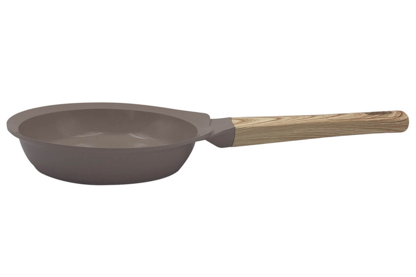 The Incredible Cookut mocha keramisk non-stick stekpanna