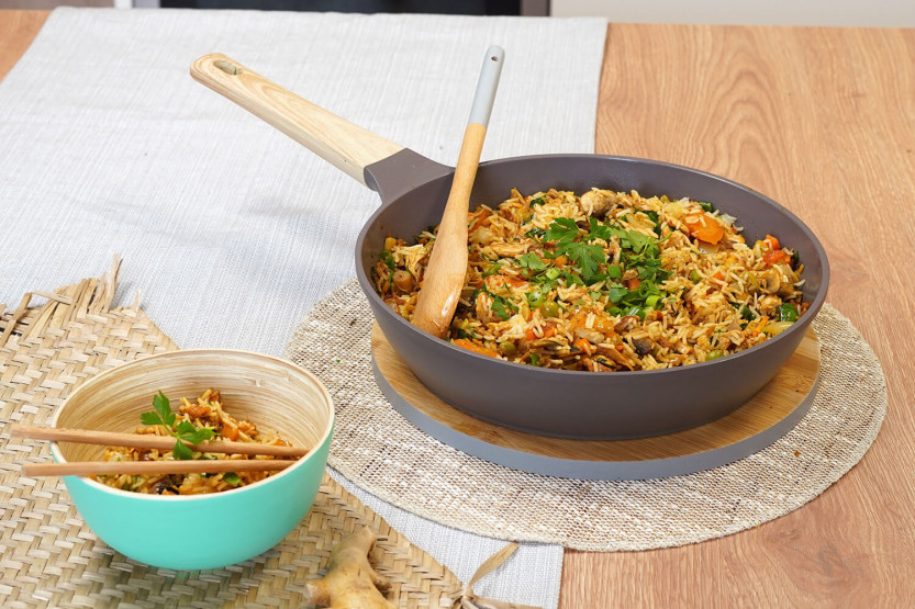 The Incredible Cookut mokka keramisk non-stick stekepanne