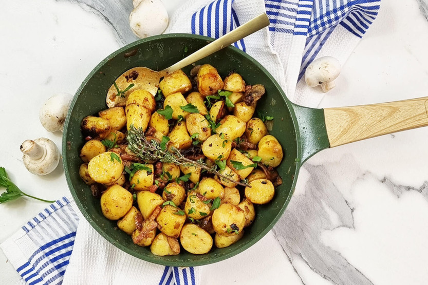 Cookut fern keramisk non-stick stekpanna