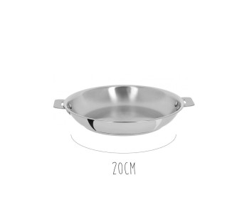Padella in acciaio inox Cristel Casteline