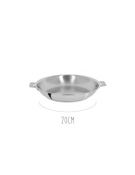 Padella in acciaio inox Cristel Casteline