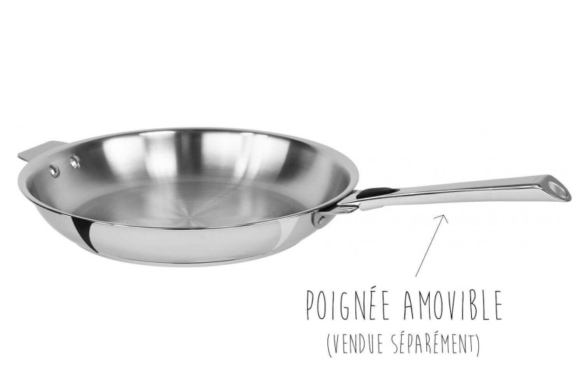Padella in acciaio inox Cristel Casteline