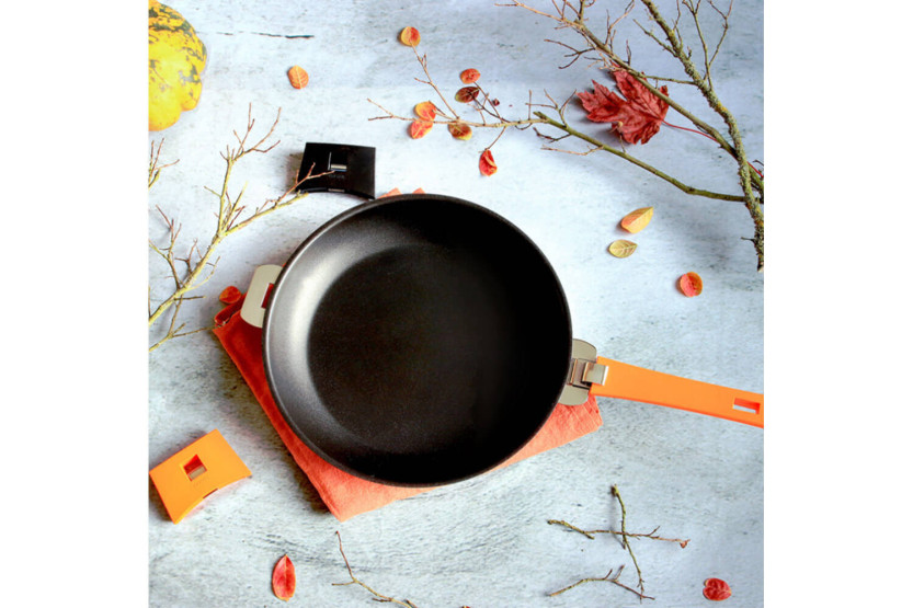 Cristel Mutine Removable Exceliss non-stick stekepanne i rustfritt stål