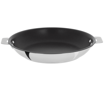 Cristel Casteline Exceliss avtagbar 5-lags non-stick stekepanne i rustfritt stål