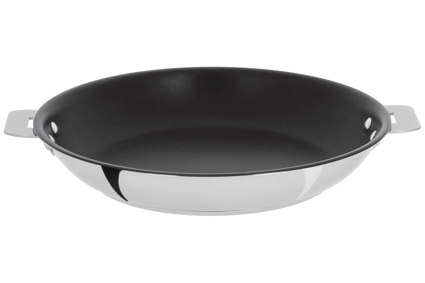 Cristel Casteline Exceliss löstagbar 5-lagers non-stick-stekpanna i rostfritt stål