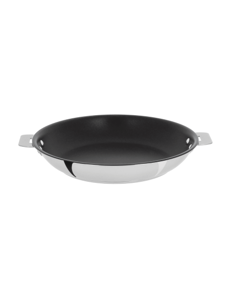 Cristel Casteline Exceliss löstagbar 5-lagers non-stick-stekpanna i rostfritt stål