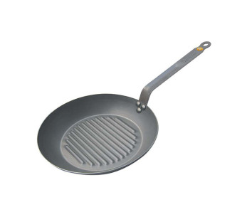 De Buyer Minéral B Element pyöreä rautagrillipannu 26cm