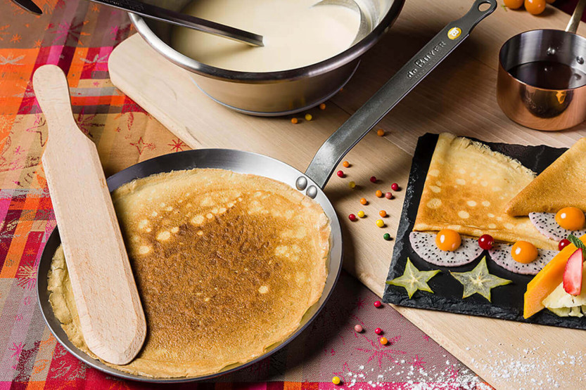De Buyer Mineral B Element pannkakspanna av järn 26cm