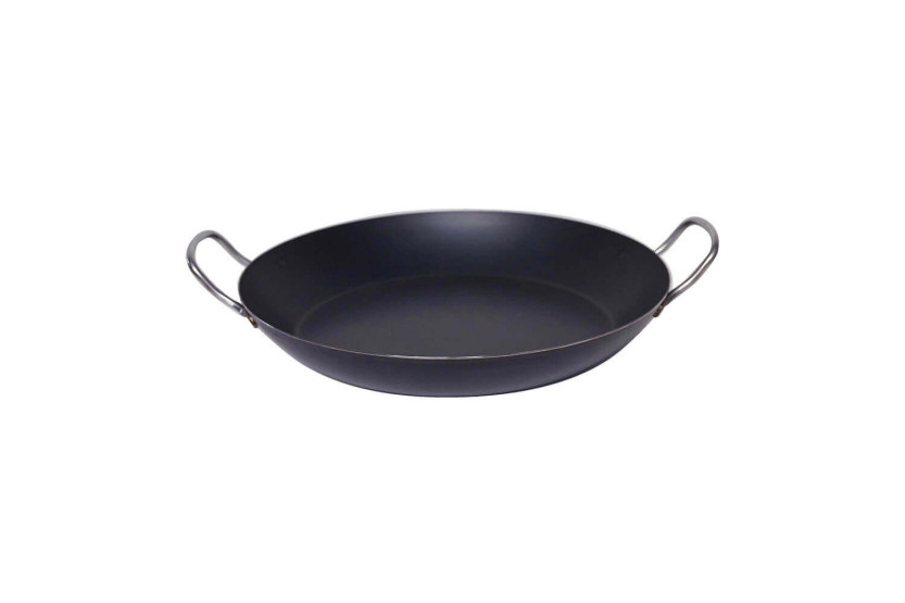 Paellera De Buyer La Lyonnaise de chapa azul