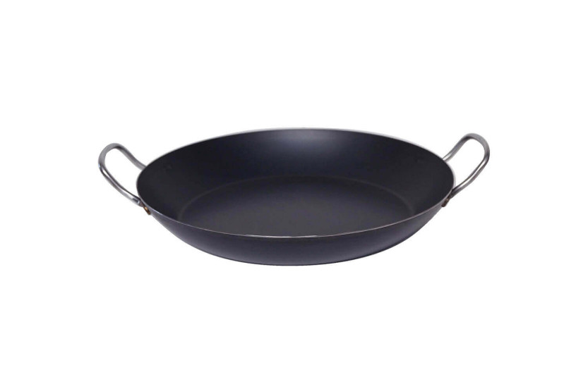 Paellera De Buyer La Lyonnaise de chapa azul
