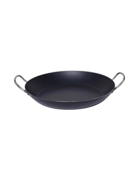 Paellera De Buyer La Lyonnaise de chapa azul
