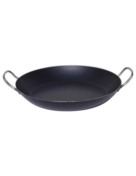 Paellera De Buyer La Lyonnaise de chapa azul