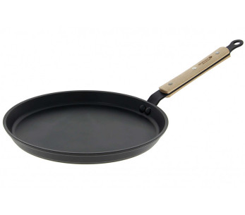 De Buyer Choc B Padella antiaderente per pancake Alluminio forgiato e manico in faggio 2