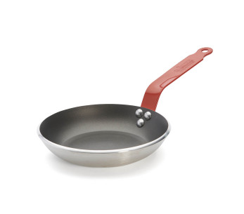 De Buyer Choc Resto Induktion röd aluminium non-stick stekpanna