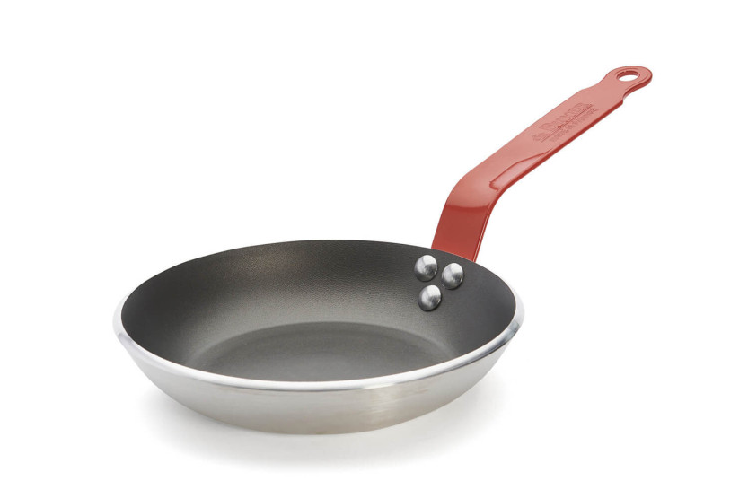 Padella antiaderente in alluminio rosso De Buyer Choc Resto Induction