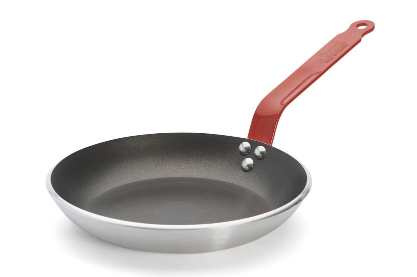 Sartén antiadherente de aluminio rojo De Buyer Choc Resto Inducción