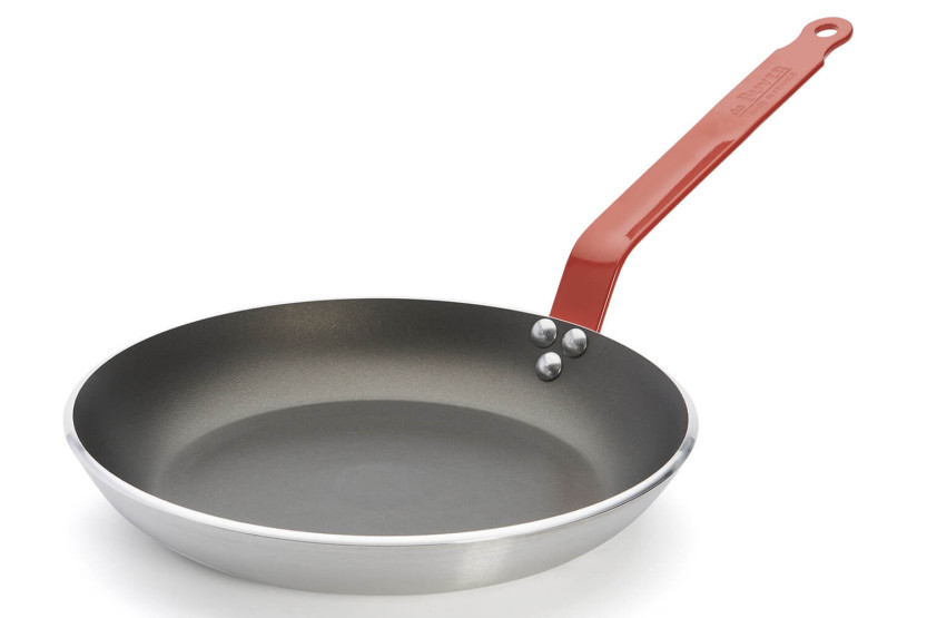 Sartén antiadherente de aluminio rojo De Buyer Choc Resto Inducción