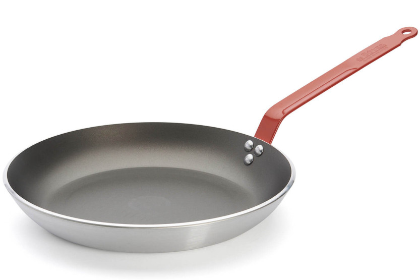 De Buyer Choc Resto Induktion röd aluminium non-stick stekpanna