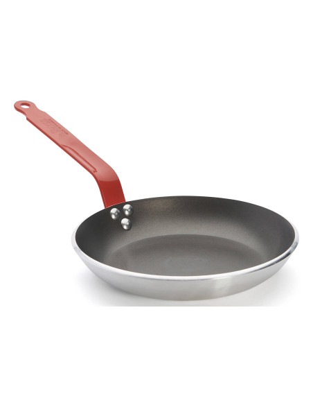 Sartén antiadherente de aluminio rojo De Buyer Choc Resto Inducción