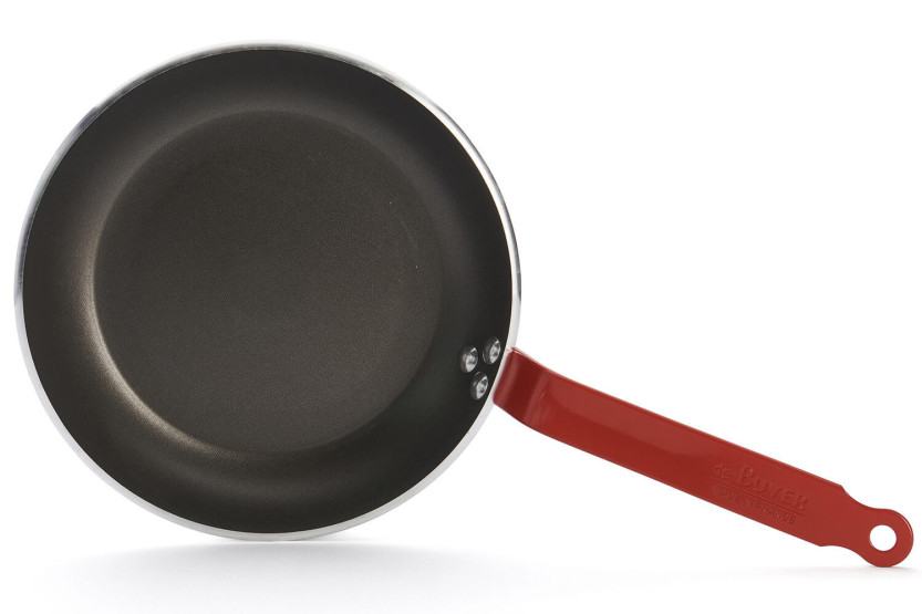 Sartén antiadherente de aluminio rojo De Buyer Choc Resto Inducción
