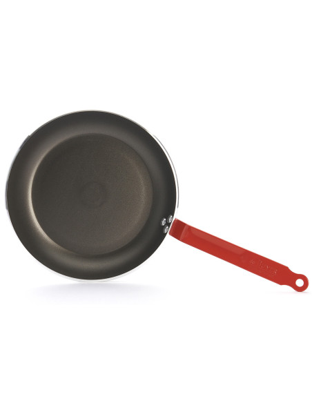 Padella antiaderente in alluminio rosso De Buyer Choc Resto Induction