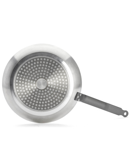 Padella antiaderente in alluminio rosso De Buyer Choc Resto Induction
