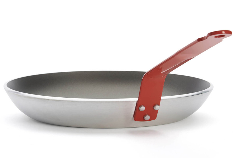 Sartén antiadherente de aluminio rojo De Buyer Choc Resto Inducción