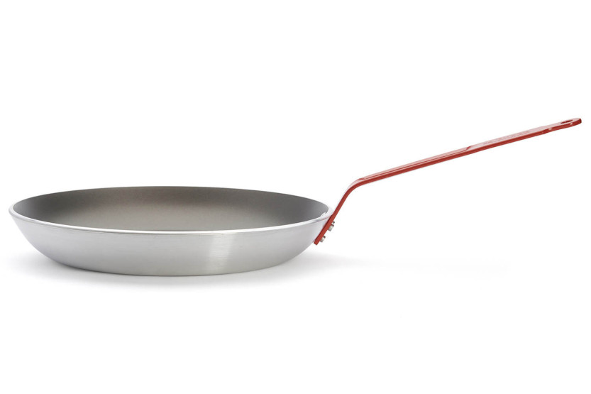 Sartén antiadherente de aluminio rojo De Buyer Choc Resto Inducción