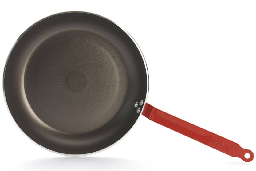 De Buyer Choc Resto Inductie koekenpan rood aluminium met antiaanbaklaag