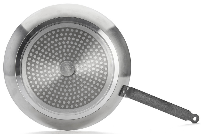 De Bu yer Choc Resto Induction red aluminium non-stick frying pan