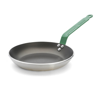 Padella antiaderente in alluminio verde ad induzione De Buyer Choc Resto 2