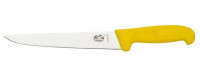 Messer mit gelbem Griff