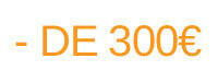 Veitsiteline alle 300 €