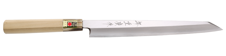 Couteau yanagiba kiritsuke Yoshikazu Ikeda