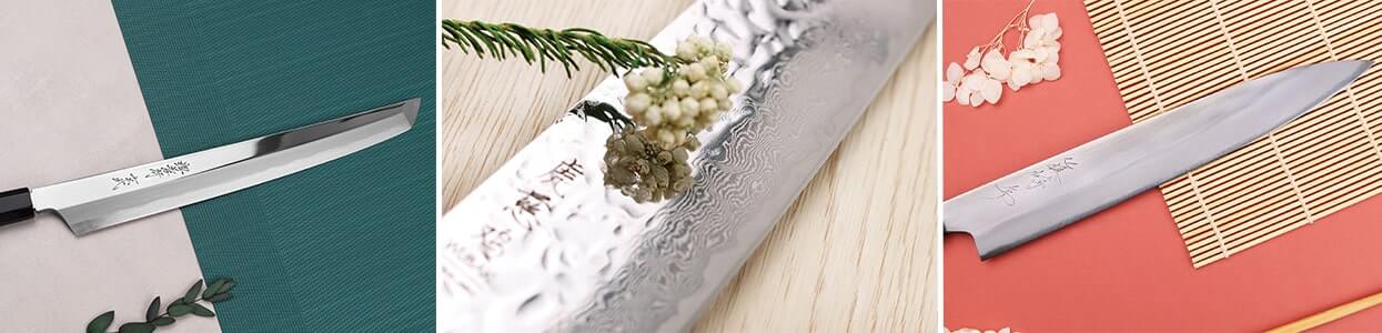 Couteau japonais lame polie
