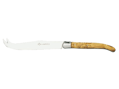 Couteau à fromage deux dents