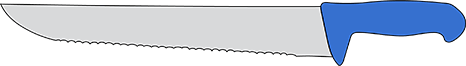 Couteau à dents